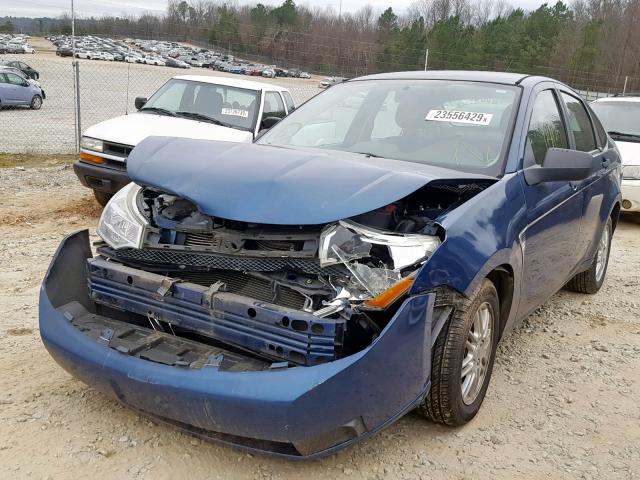 1FAHP35N38W228254 - 2008 FORD FOCUS SE 蓝色 照片 2