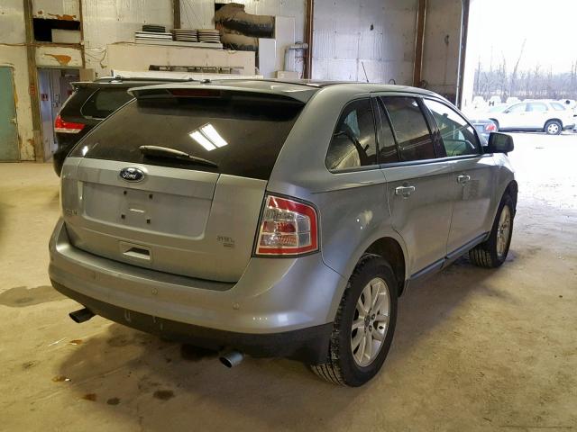 2FMDK48C97BB58794 - 2007 FORD EDGE SEL SILVER photo 4