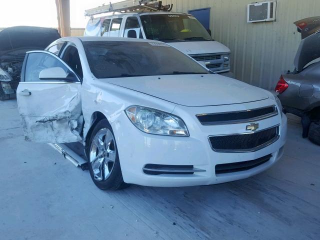 1G1ZC5EB3AF252662 - 2010 CHEVROLET MALIBU 1LT WHITE photo 1