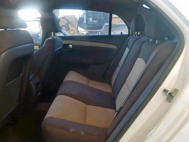 1G1ZC5EB3AF252662 - 2010 CHEVROLET MALIBU 1LT WHITE photo 6
