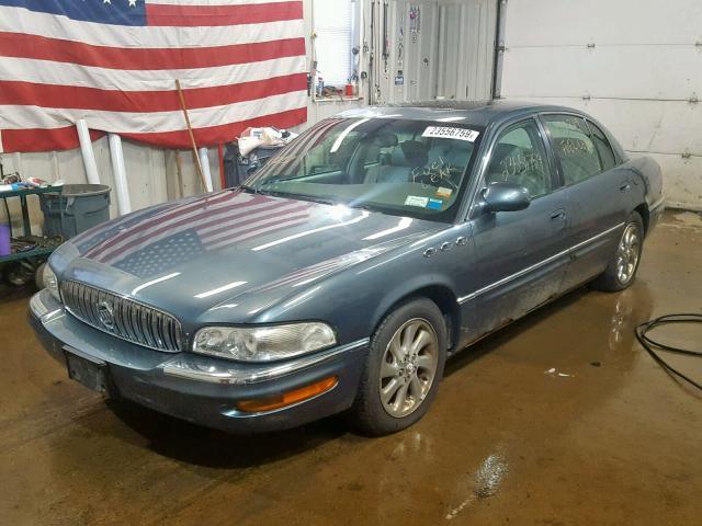 1G4CU541144143292 - 2004 BUICK PARK AVENU BLUE photo 2