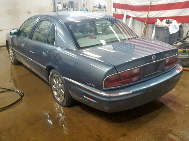 1G4CU541144143292 - 2004 BUICK PARK AVENU BLUE photo 3