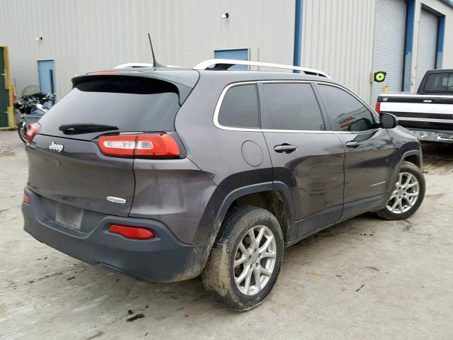 1C4PJLCB9HW663151 - 2017 JEEP CHEROKEE L GRAY photo 4