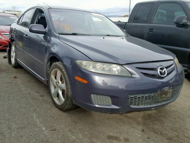 1YVHP84C175M27731 - 2007 MAZDA 6 I BLUE photo 1