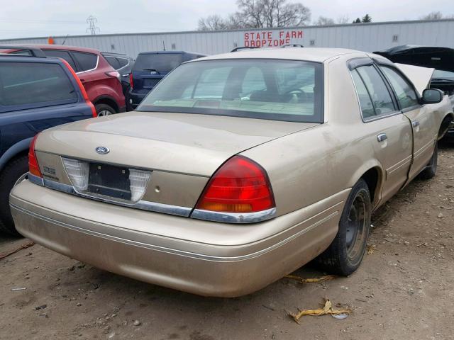 2FAFP73W0YX203617 - 2000 FORD CROWN VICT BROWN photo 4