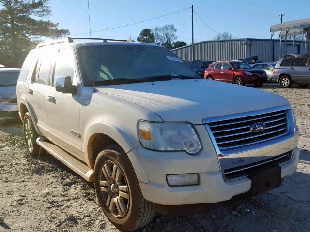 1FMEU65E77UB87298 - 2007 FORD EXPLORER L WHITE photo 1