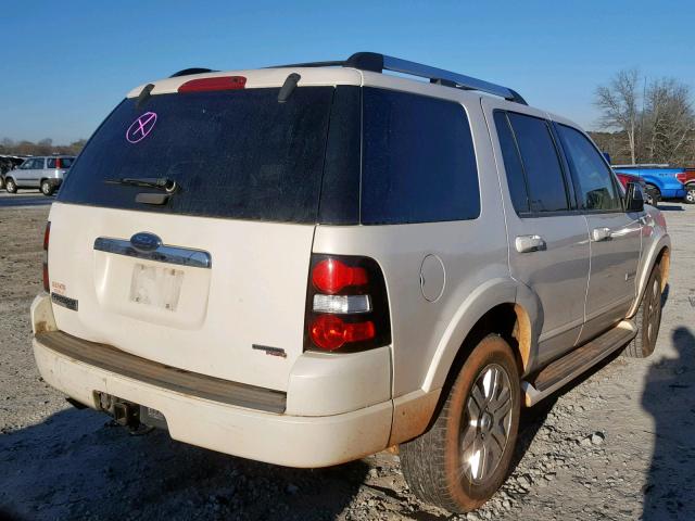 1FMEU65E77UB87298 - 2007 FORD EXPLORER L WHITE photo 4