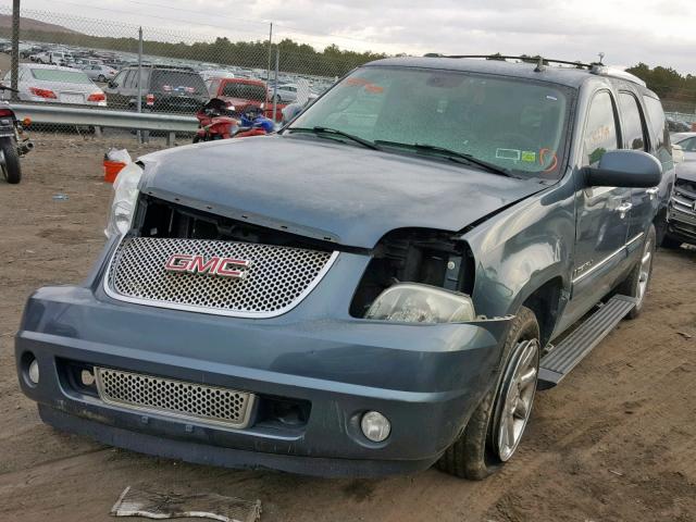 1GKFK63857J260010 - 2007 GMC YUKON DENA BLUE photo 2