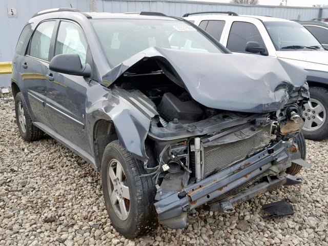 2CNDL13F796205376 - 2009 CHEVROLET EQUINOX LS GRAY photo 1