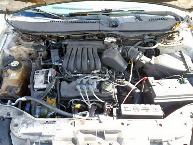 1FAFP55252G246961 - 2002 FORD TAURUS SES WHITE photo 7