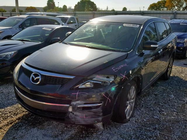 JM3TB28A790168027 - 2009 MAZDA CX-9 BLACK photo 2