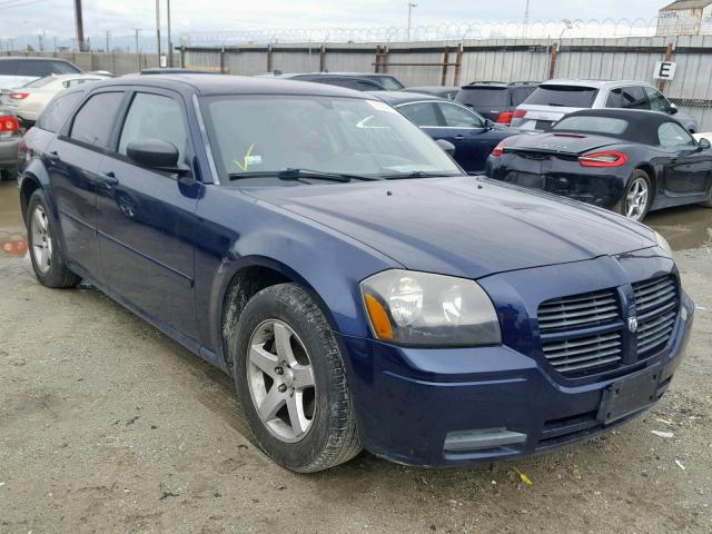 2D4FV47T46H147500 - 2006 DODGE MAGNUM SE BLUE photo 1