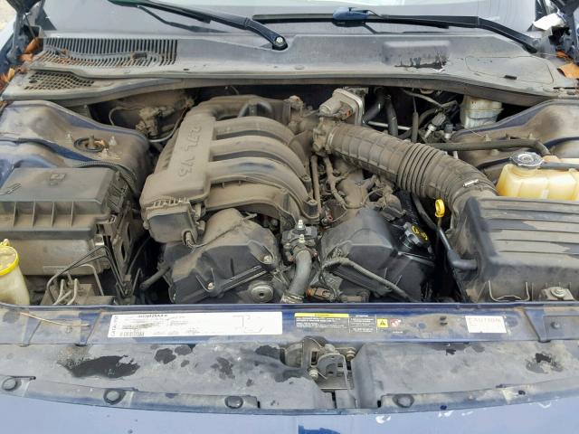 2D4FV47T46H147500 - 2006 DODGE MAGNUM SE BLUE photo 7