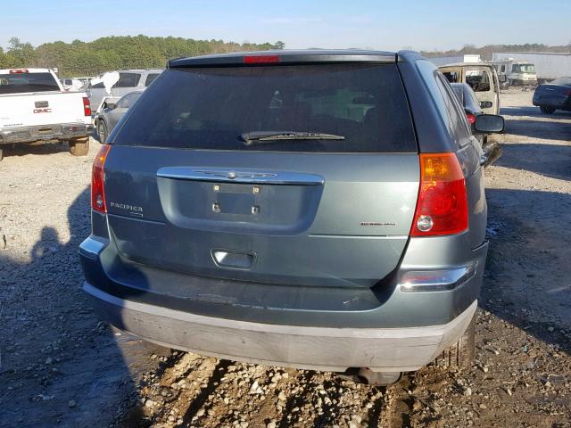 2A8GF68456R825529 - 2006 CHRYSLER PACIFICA T TEAL photo 9