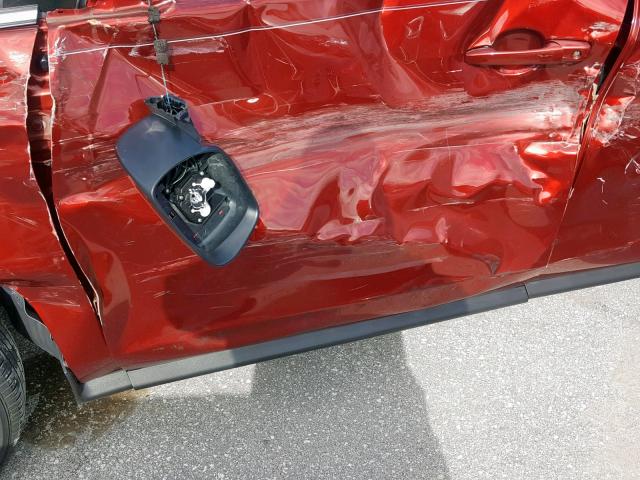 JM3ER2W52A0341077 - 2010 MAZDA CX-7 Czerwony zdjęcie 10