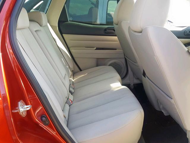 JM3ER2W52A0341077 - 2010 MAZDA CX-7 Czerwony zdjęcie 6