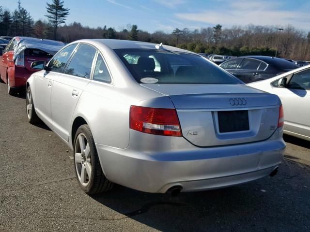 WAUDH74F58N099525 - 2008 AUDI A6 3.2 QUA SILVER photo 3