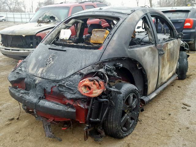 3VWPW31CX6M407365 - 2006 VOLKSWAGEN NEW BEETLE Qırmızı foto 4