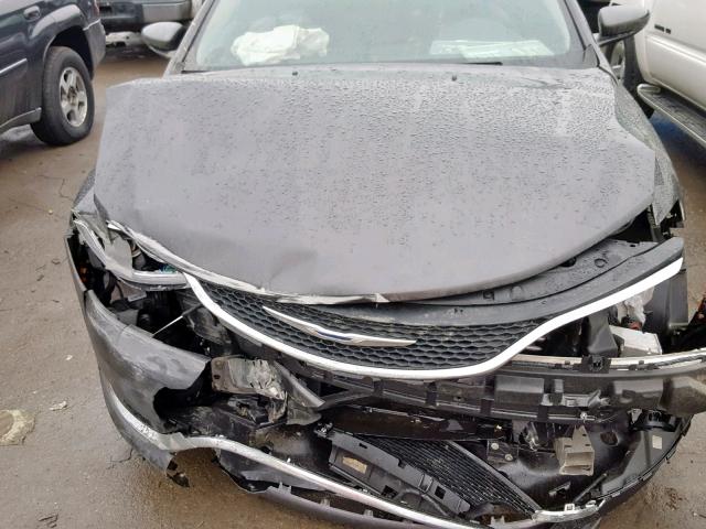 1C3CCCCB5FN673157 - 2015 CHRYSLER 200 C GRAY photo 7