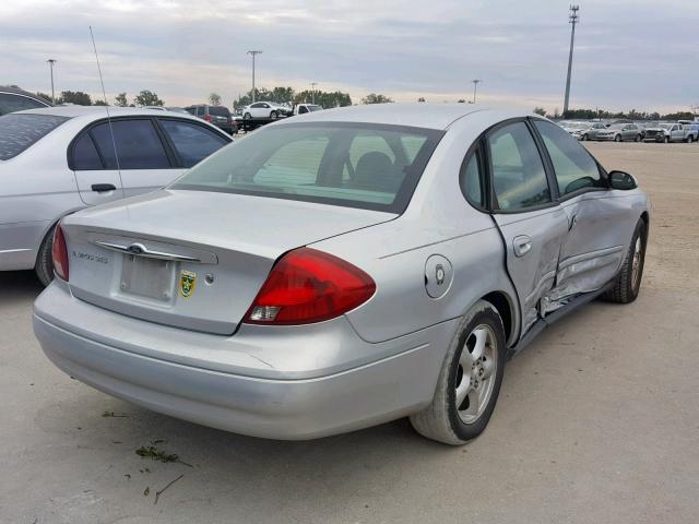 1FAFP55U82A152433 - 2002 FORD TAURUS SES SILVER photo 4