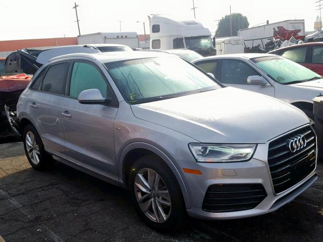 WA1BCCFS8JR015377 - 2018 AUDI Q3 PREMIUM SILVER photo 1