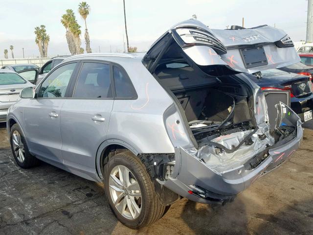 WA1BCCFS8JR015377 - 2018 AUDI Q3 PREMIUM SILVER photo 3