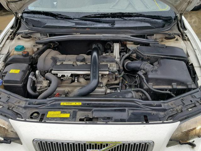 YV1SW58D721189572 - 2002 VOLVO V70 2.4T WHITE photo 7