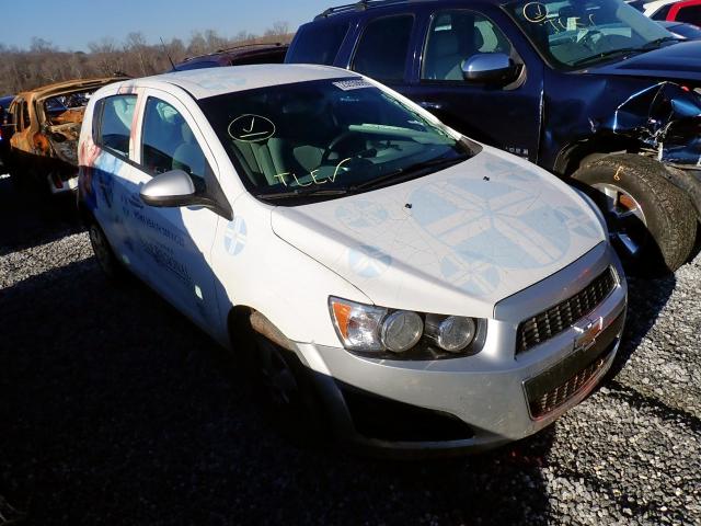 1G1JA6SH1D4218432 - 2013 CHEVROLET SONIC LS 白色 照片 1