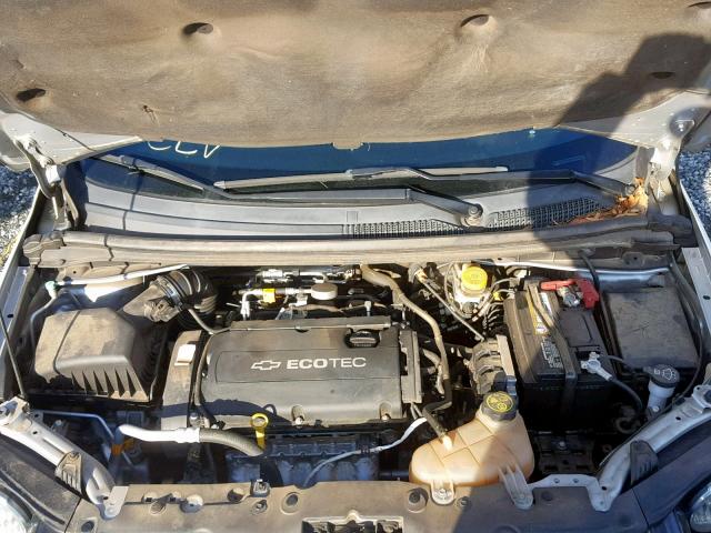 1G1JA6SH1D4218432 - 2013 CHEVROLET SONIC LS 白色 照片 7