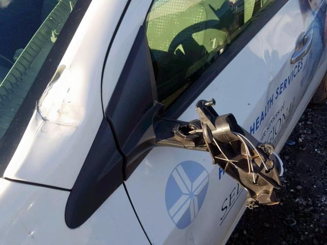 1G1JA6SH1D4218432 - 2013 CHEVROLET SONIC LS 白色 照片 9