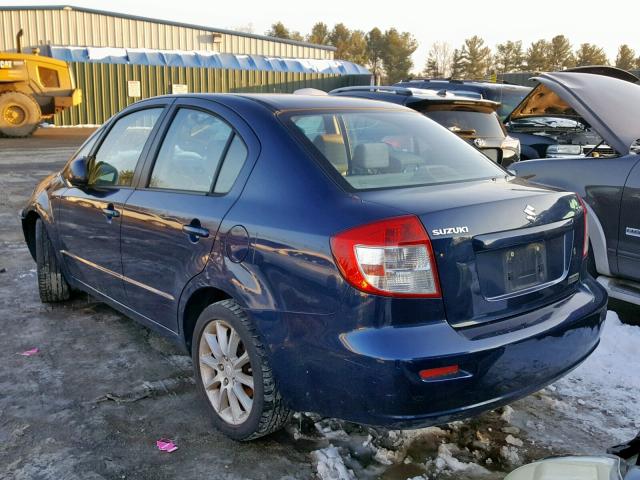 JS2YC5A28B6303069 - 2011 SUZUKI SX4 LE BLUE photo 3