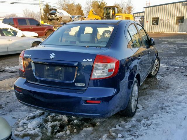 JS2YC5A28B6303069 - 2011 SUZUKI SX4 LE BLUE photo 4