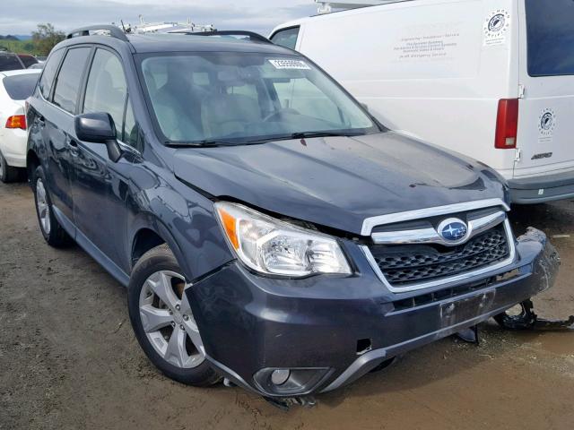 JF2SJAHC2EH517319 - 2014 SUBARU FORESTER 2 GRAY photo 1