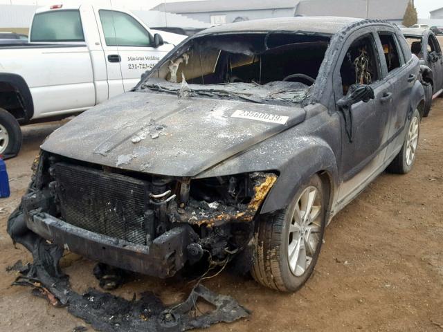 1B3CB5HA0BD162323 - 2011 DODGE CALIBER HE CHARCOAL photo 2