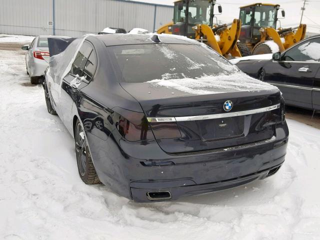 WBAYB6C51DD223540 - 2013 BMW 750I XDRIV BLACK photo 3