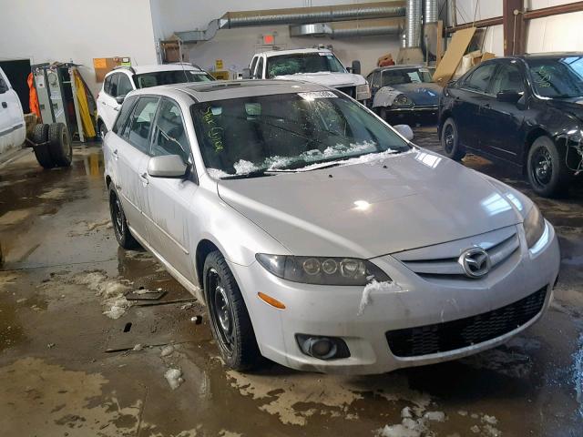 1YVHP82D575M27873 - 2007 MAZDA 6 S SILVER photo 1