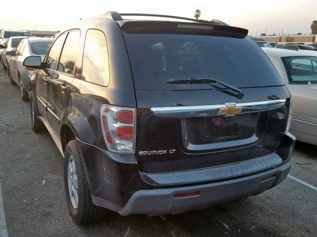 2CNDL63F966017872 - 2006 CHEVROLET EQUINOX LT 黑色 照片 3