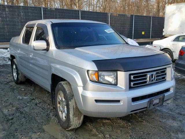 2HJYK16548H505659 - 2008 HONDA RIDGELINE SILVER photo 1