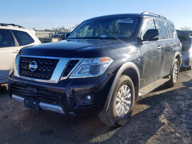 JN8AY2NC6J9553930 - 2018 NISSAN ARMADA SV BLACK photo 2