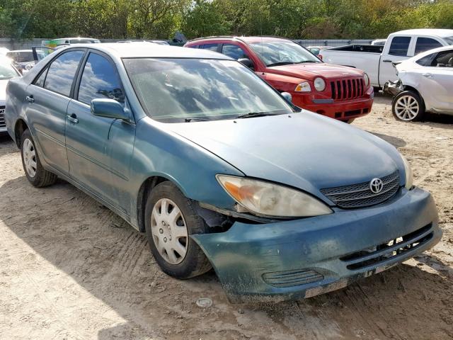 4T1BE32K52U625527 - 2002 TOYOTA CAMRY LE GREEN photo 1