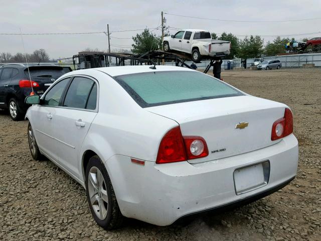 1G1ZB5EB7AF265286 - 2010 CHEVROLET MALIBU LS Ақ фото 3