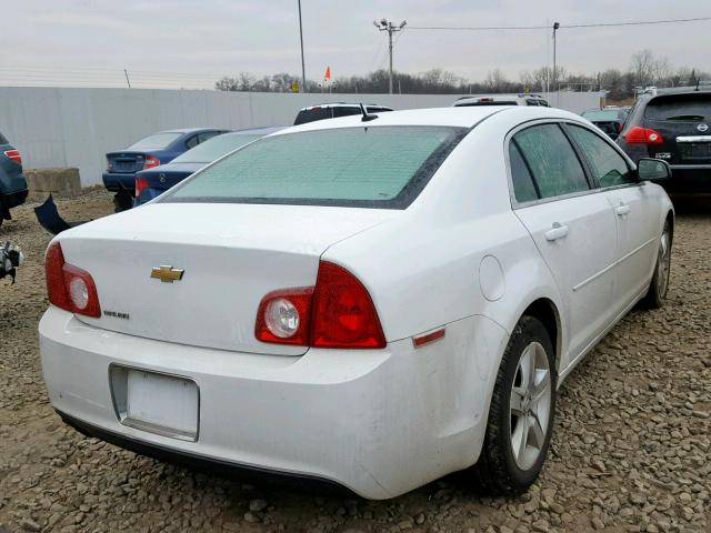1G1ZB5EB7AF265286 - 2010 CHEVROLET MALIBU LS Ақ фото 4