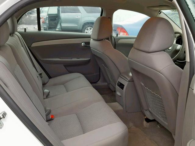 1G1ZB5EB7AF265286 - 2010 CHEVROLET MALIBU LS Ақ фото 6