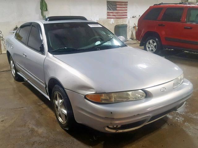 1G3NL52E7YC313088 - 2000 OLDSMOBILE ALERO GL SILVER photo 1