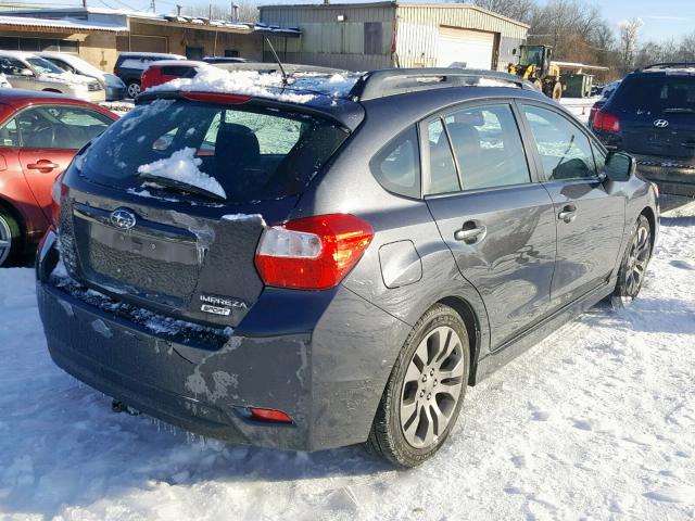 JF1GPAL63CH214427 - 2012 SUBARU IMPREZA SP GRAY photo 4