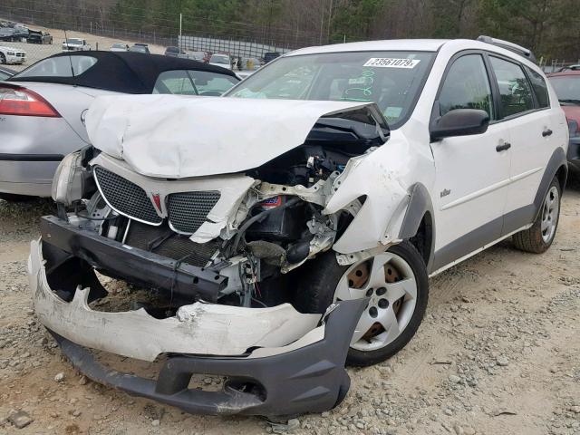 5Y2SL65877Z423570 - 2007 PONTIAC VIBE WHITE photo 2