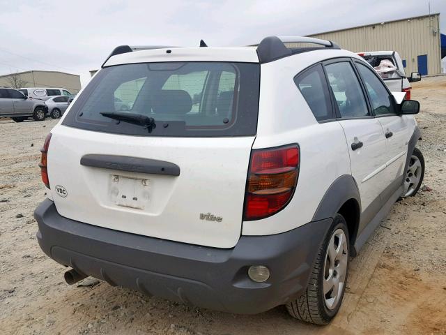 5Y2SL65877Z423570 - 2007 PONTIAC VIBE WHITE photo 4