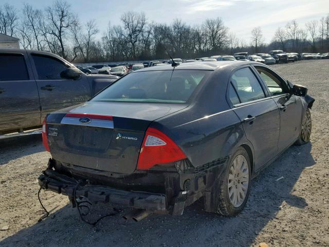 3FADP0L34AR127201 - 2010 FORD FUSION HYB BLACK photo 4