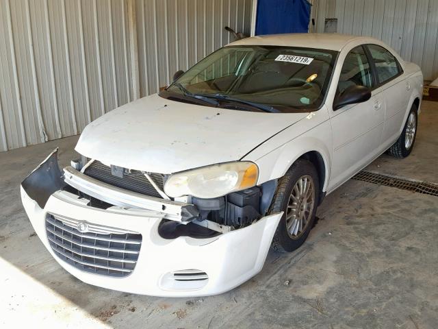 1C3EL56R66N158939 - 2006 CHRYSLER SEBRING TO WHITE photo 2