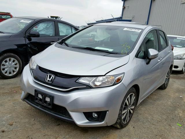 3HGGK5H81FM703775 - 2015 HONDA FIT EX SILVER photo 2